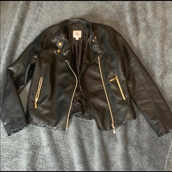 Art class black leather jacket - Picture 1 of 2